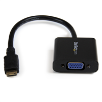 ADAPTADOR MINI HDMI MACHO / VGA HEMBRA