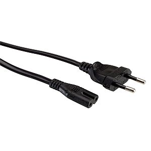 CABLE ALIMENTACION DOBLE CARGADOR PORTATIL 1.8 METROS