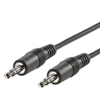 CABLE AUDIO JACK 3,5M/JACK 3,5 M 3M