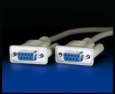 CABLE NULL MODEM DB9 HEMBRA/HEMBRA 1.8 METROS
