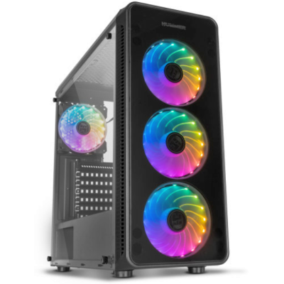 CAJA ATX NOX HUMMER TGM RAINBOW S/FUENTE