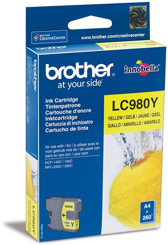 CAR. BROTHER LC980Y AMARILLO