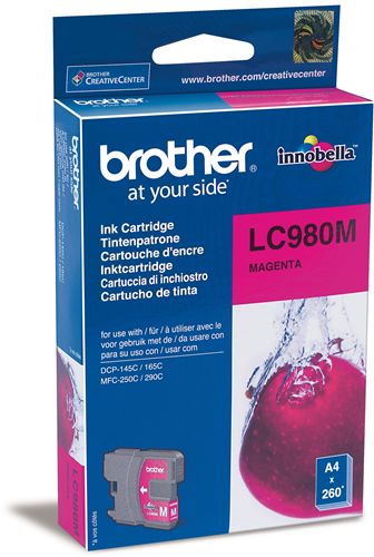 CAR. BROTHER LC980M MAGENTA