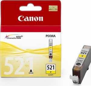 CAR. CANON CLI 521Y IP4600 AMARILLO
