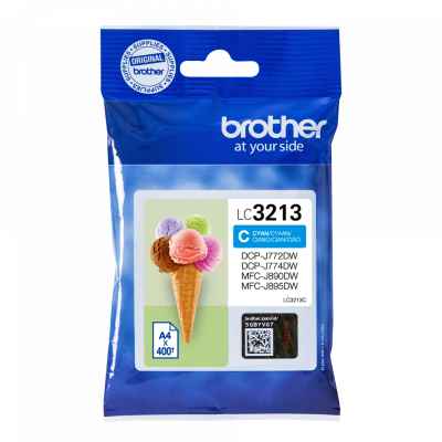 CAR- BROTHER LC3213C MFC-J491DW CIAN