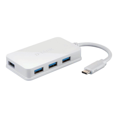 HUB USB C 4 PUERTOS USB 3.0 D-LINK DUB-H410