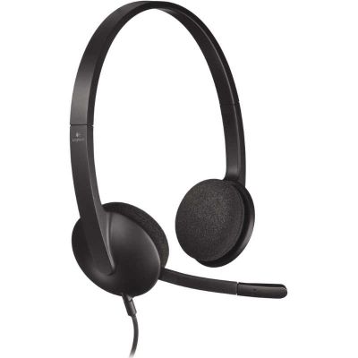 MICROFONO + AURICULARES LOGITECH HEADSET H340