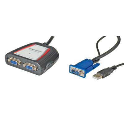MULTIPLEXOR PORTABLE 2 MONITORES SIMULTANEOS