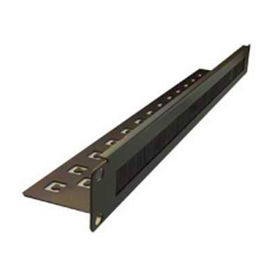 PANEL 19" PASACABLES 1 U CEPILLO