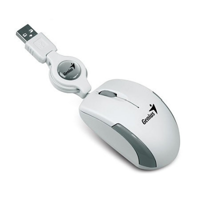 RATON GENIUS MICRO TRAVELER V2 BLANCO