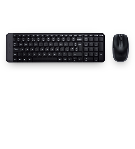 TECLADO + RATON LOGITECH WIRELESS COMBO MK220