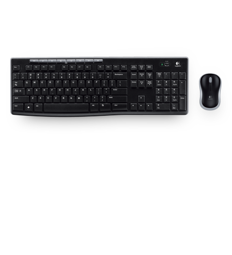 TECLADO + RATON LOGITECH WIRELESS COMBO MK270