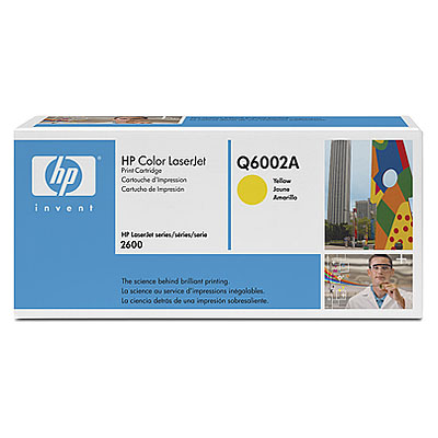 TONER HP Q6002A LASERJET 2600N AMARILLO