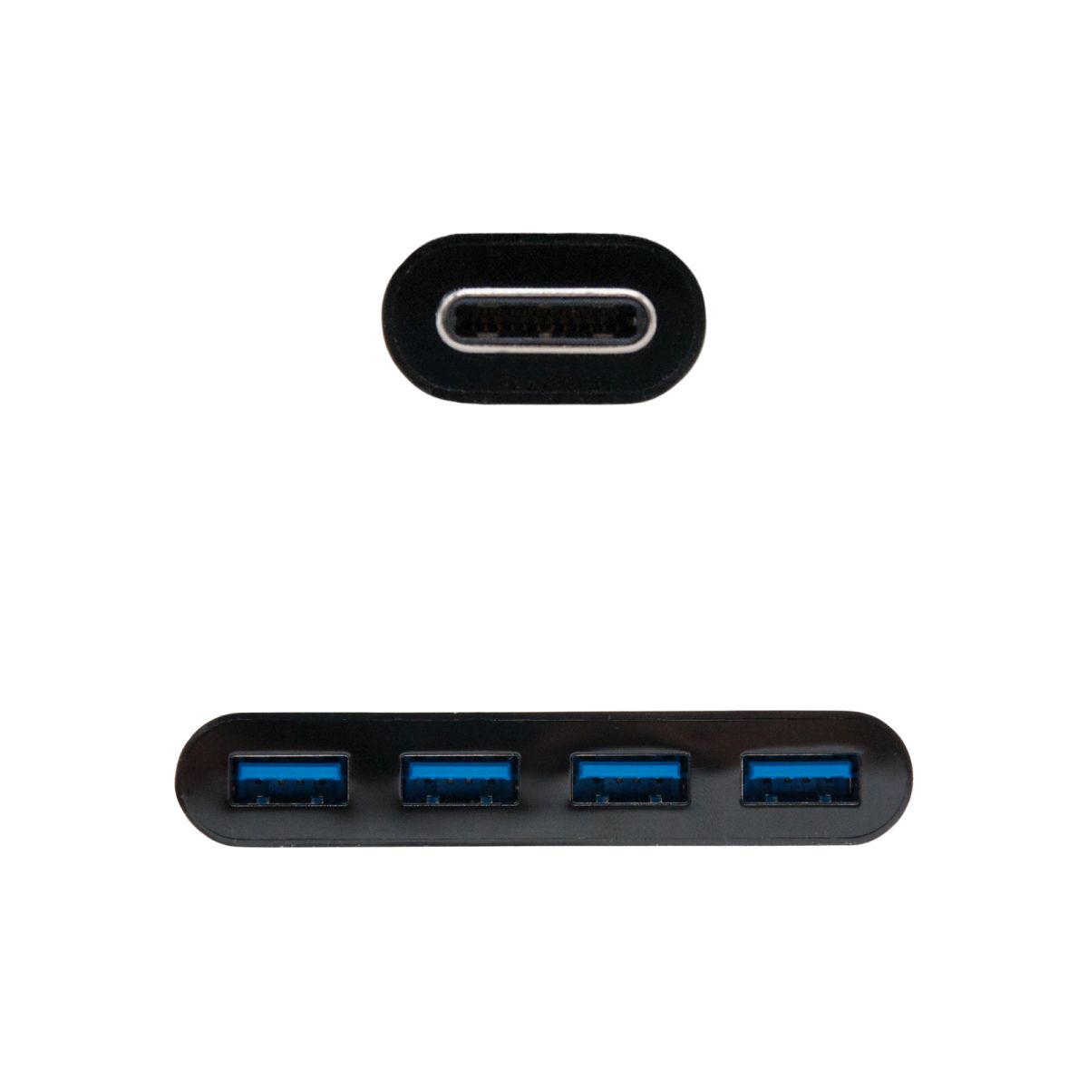 Hub USB-C 4x3-0 Nanocable_2-1200