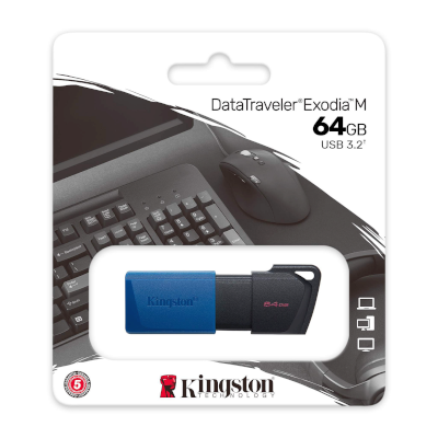 PENDRIVE KINGSTON EXODIA-M 64GB