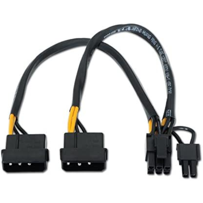CABLE ALIM GRAFICA 2 MOLEX A 6Y2 PIN
