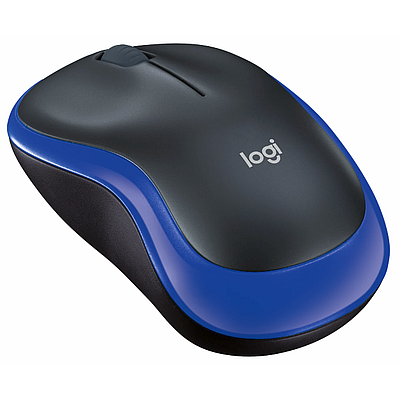RATON LOGITECH INALAMBRICO M185 AZUL