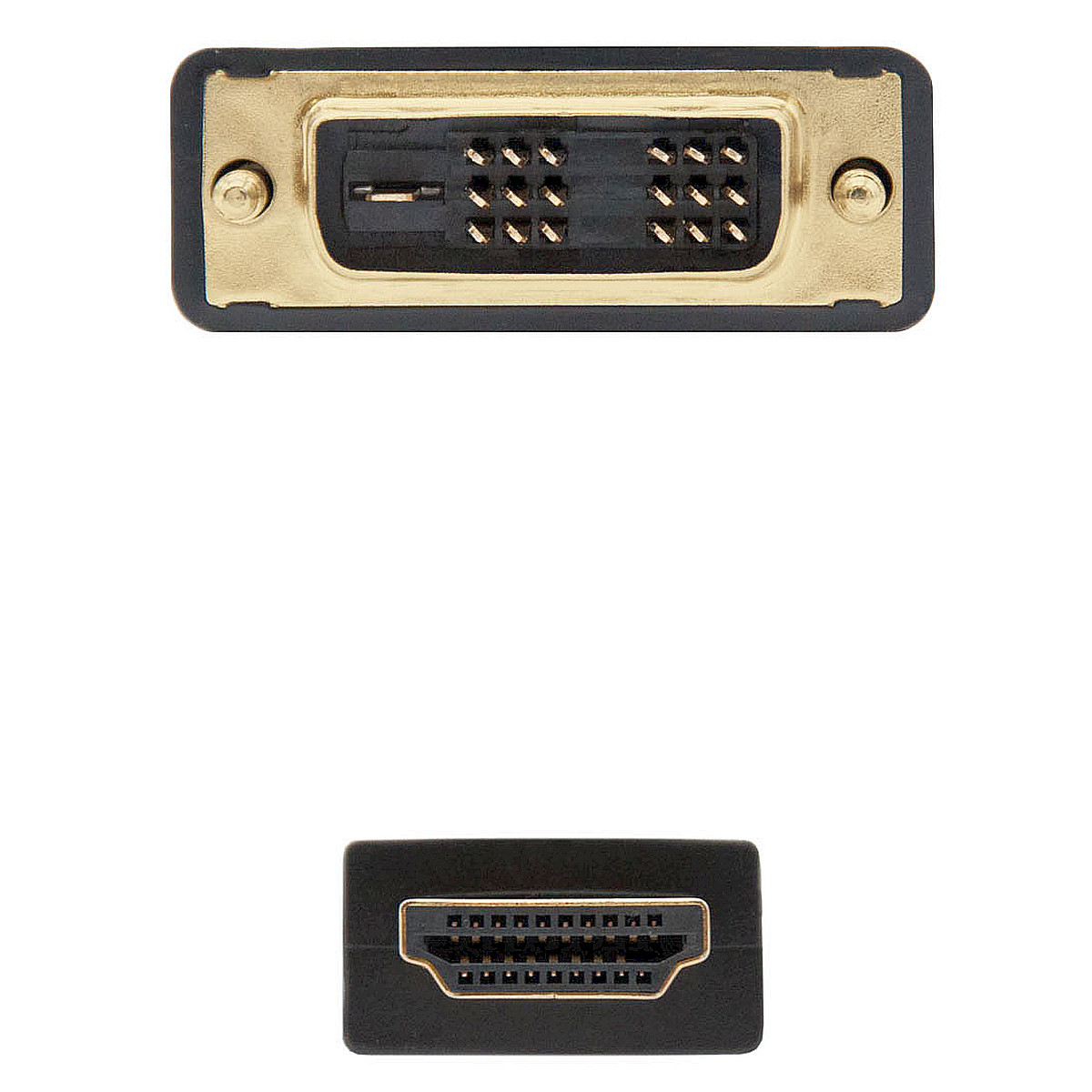 CABLE DVIM-HDMIM 2M NANOCABLE