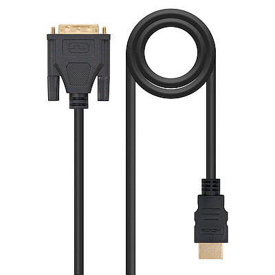 CABLE DVIM-HDMIM 2M NANOCABLE