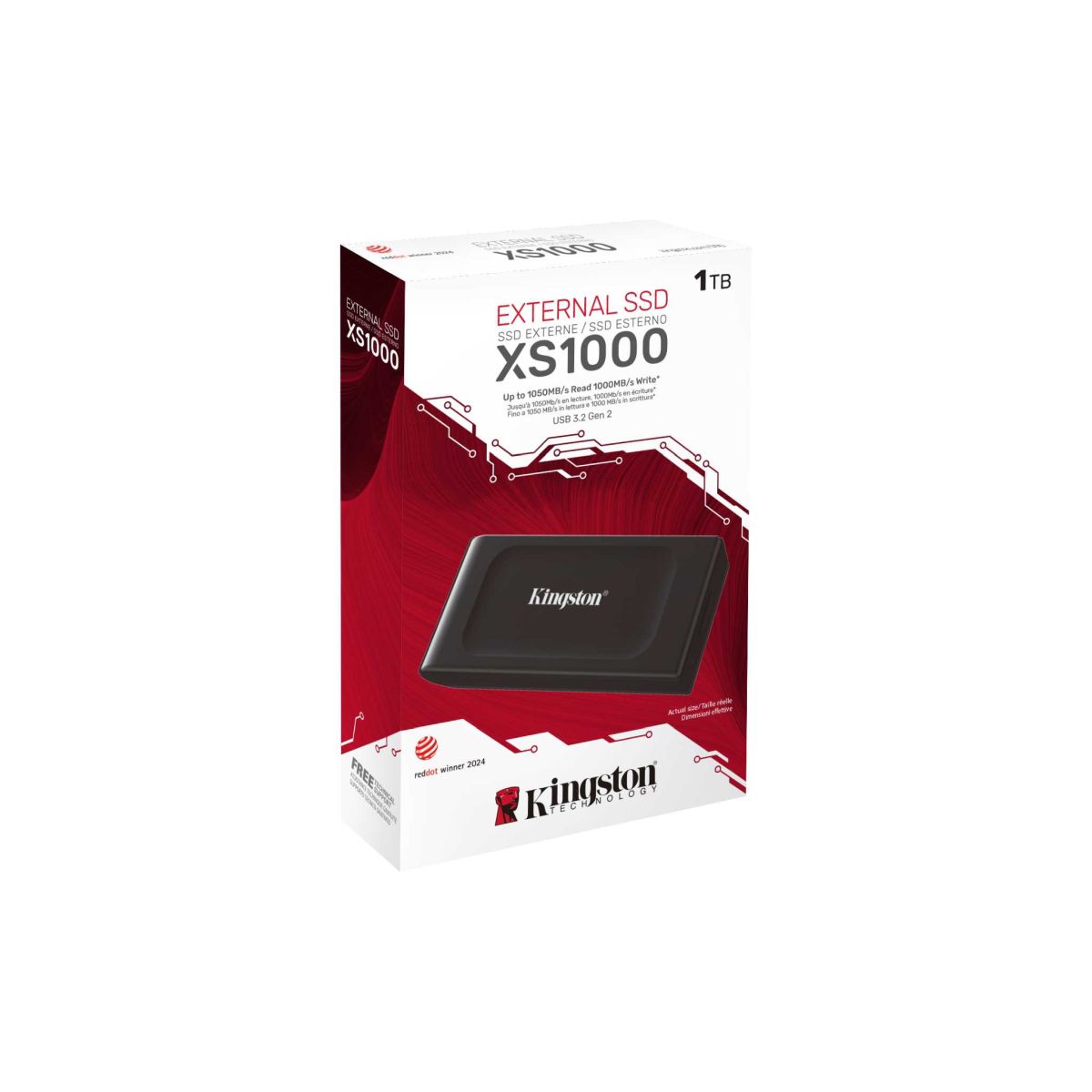 HD EXT. KINGSTON SSD XS1000 USB TIPO-C 1TB_2-1200