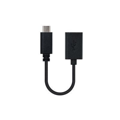 CABLE USB 2.0 TIPO C OTG 15CM