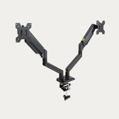 SOPORTE DE MESA PARA 2 MONITORES TOOQ DB1434TNR-B